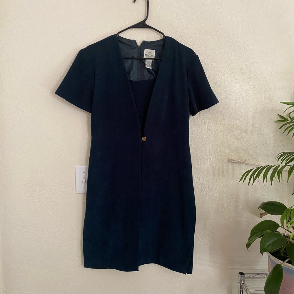 Green Velvet Dress